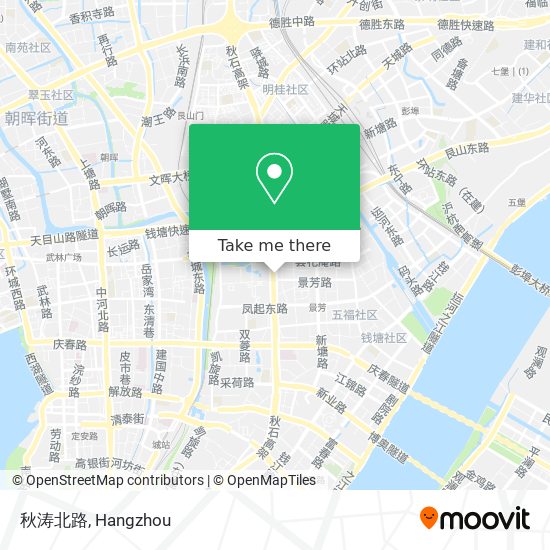 秋涛北路 map