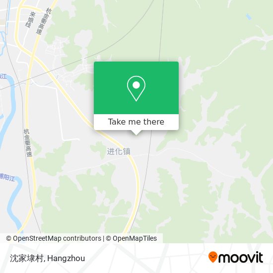沈家埭村 map
