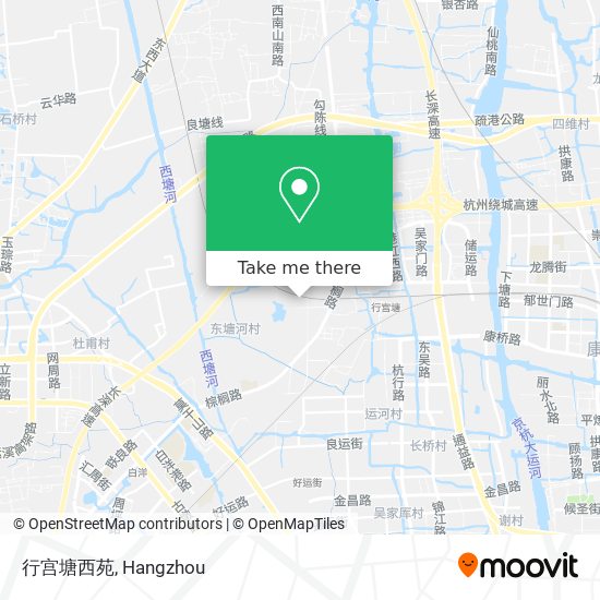行宫塘西苑 map
