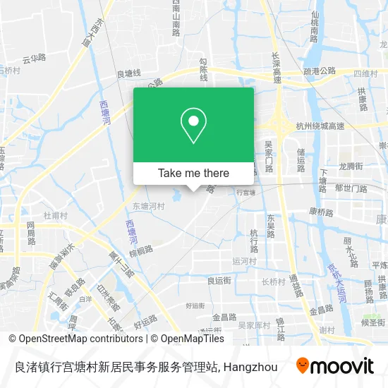 良渚镇行宫塘村新居民事务服务管理站 map