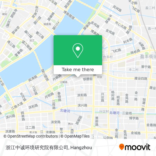 浙江中诚环境研究院有限公司 map