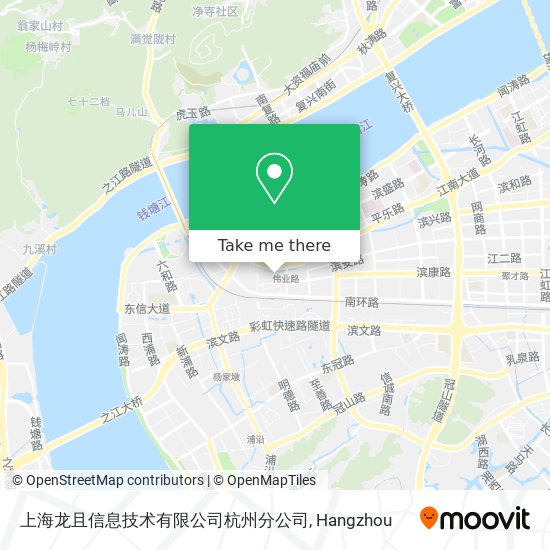 上海龙且信息技术有限公司杭州分公司 map