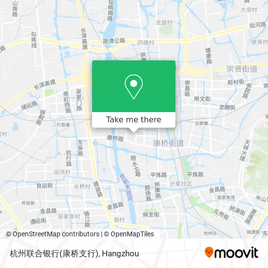 杭州联合银行(康桥支行) map