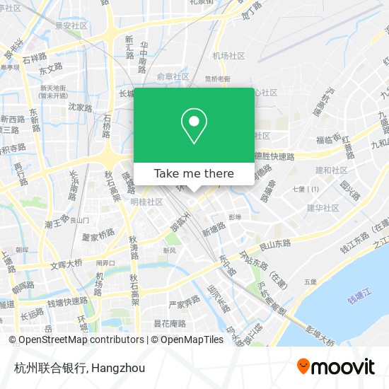 杭州联合银行 map