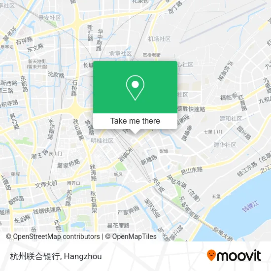 杭州联合银行 map