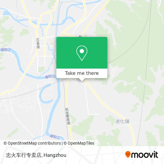 忠火车行专卖店 map