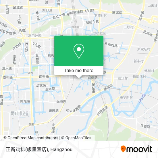 正新鸡排(畈里童店) map