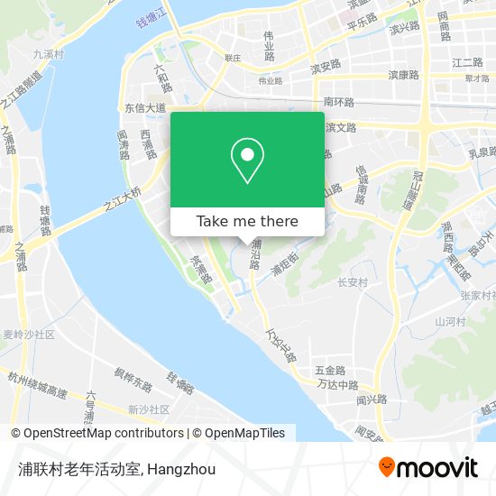 浦联村老年活动室 map
