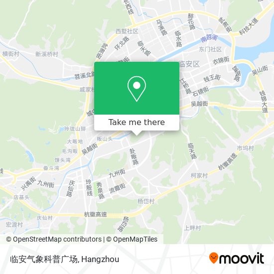 临安气象科普广场 map