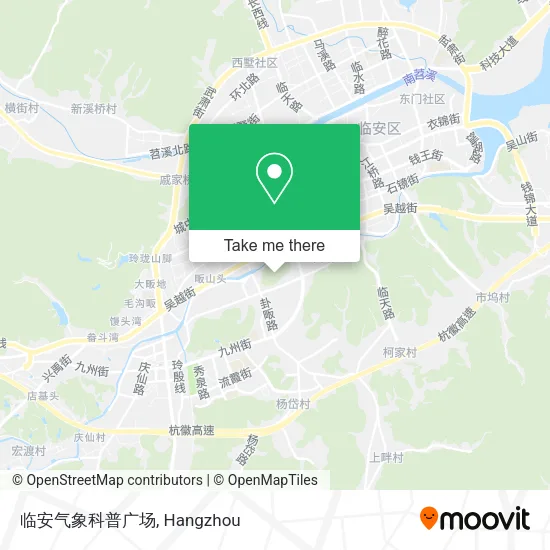 临安气象科普广场 map