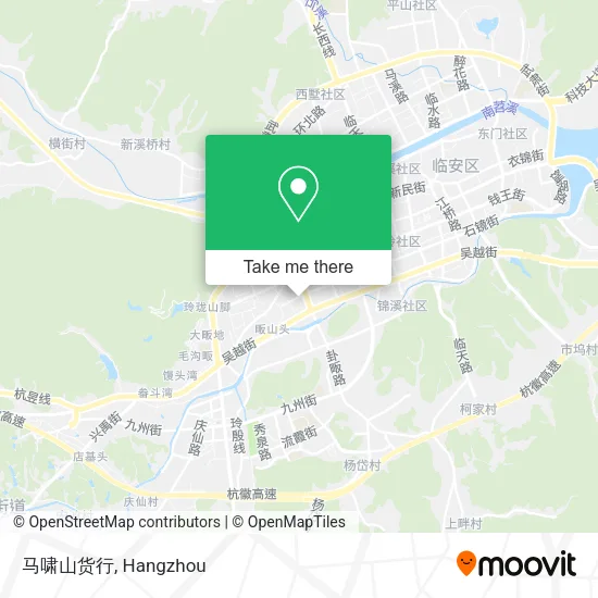马啸山货行 map