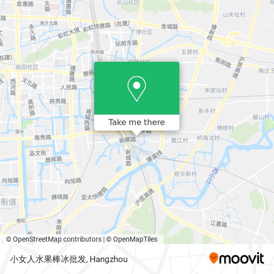小女人水果棒冰批发 map
