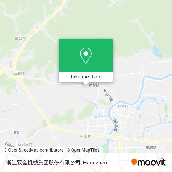 浙江双金机械集团股份有限公司 map