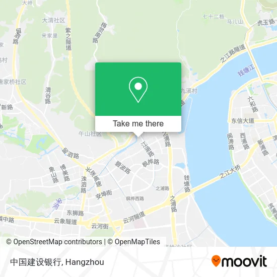 中国建设银行 map
