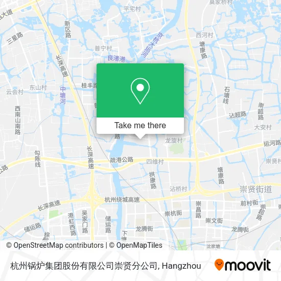 杭州锅炉集团股份有限公司崇贤分公司 map