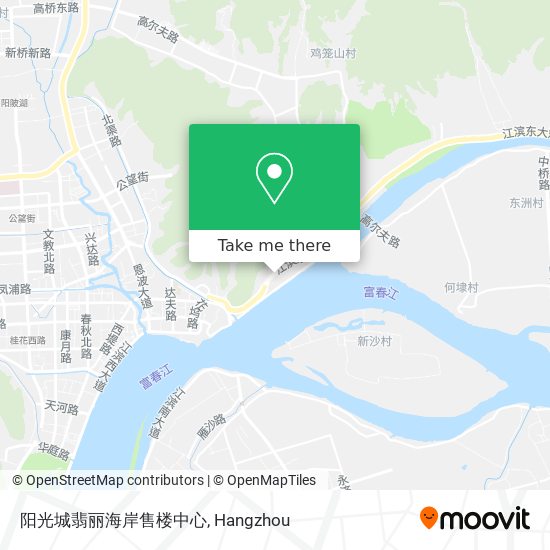 阳光城翡丽海岸售楼中心 map