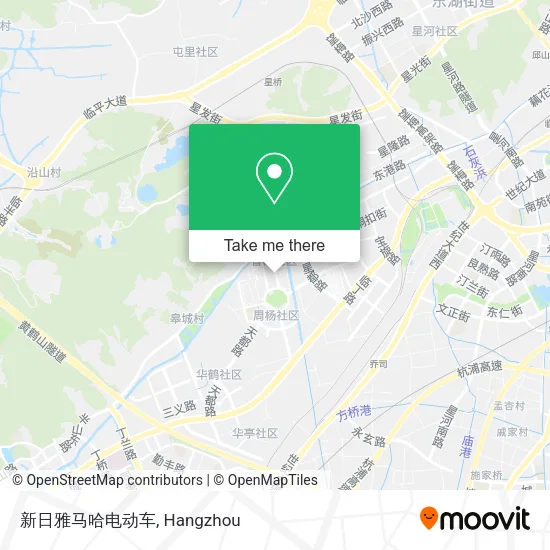 新日雅马哈电动车 map