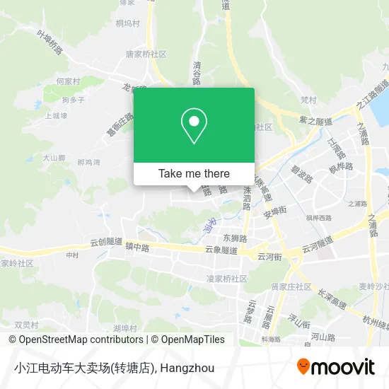 小江电动车大卖场(转塘店) map