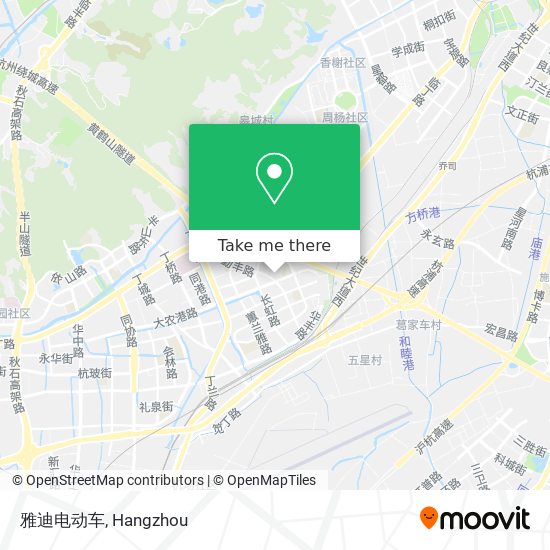 雅迪电动车 map