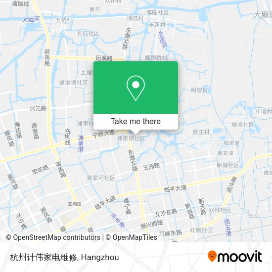 杭州计伟家电维修 map