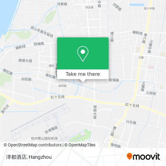 津都酒店 map
