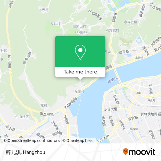 醉九溪 map