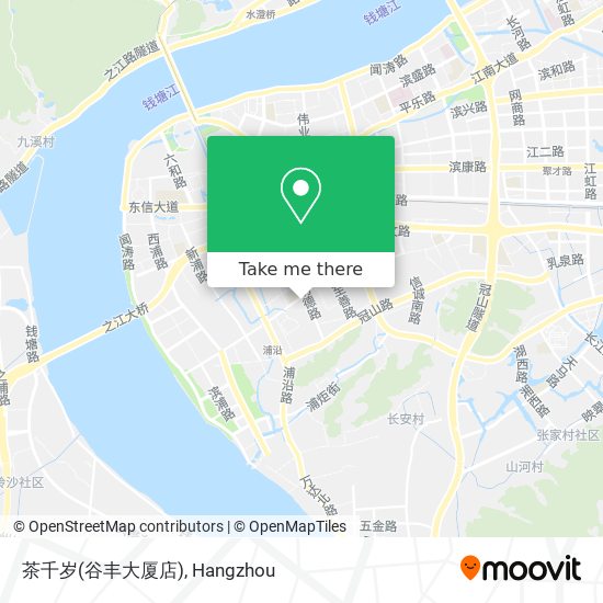 茶千岁(谷丰大厦店) map