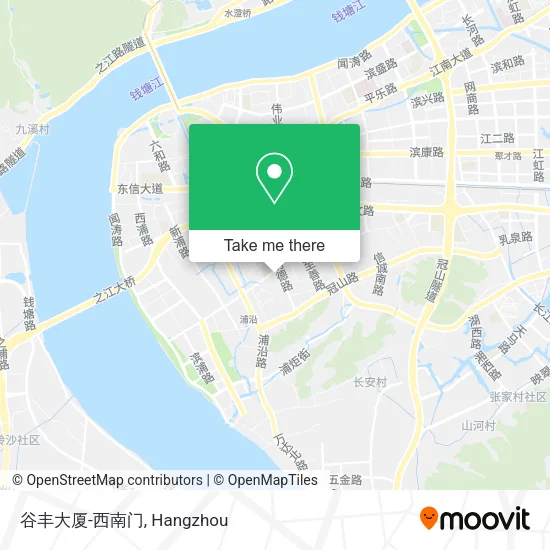 谷丰大厦-西南门 map