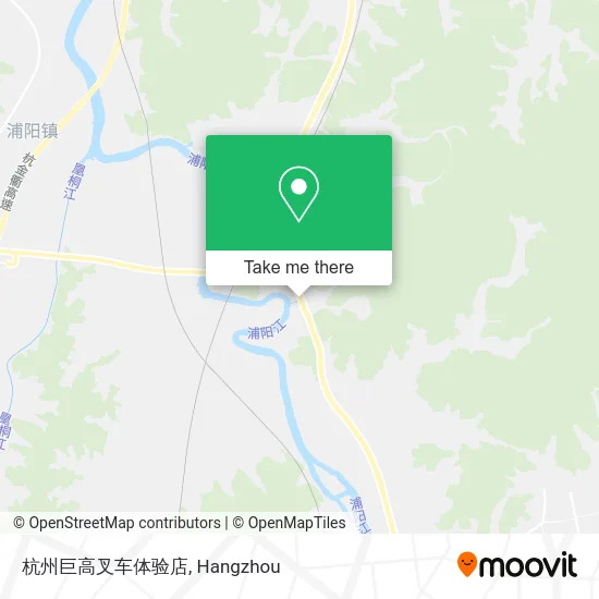 杭州巨高叉车体验店 map