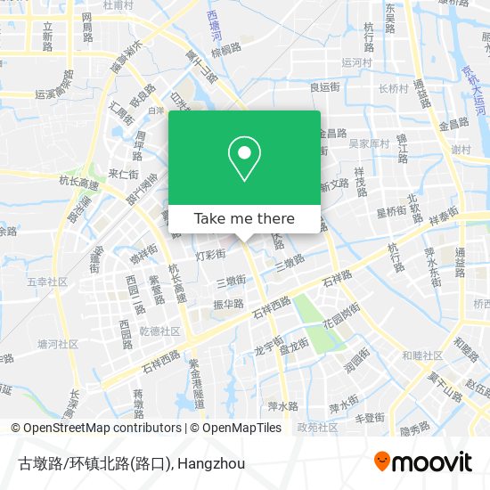 古墩路/环镇北路(路口) map