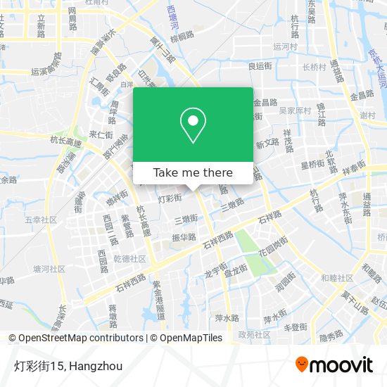 灯彩街15 map