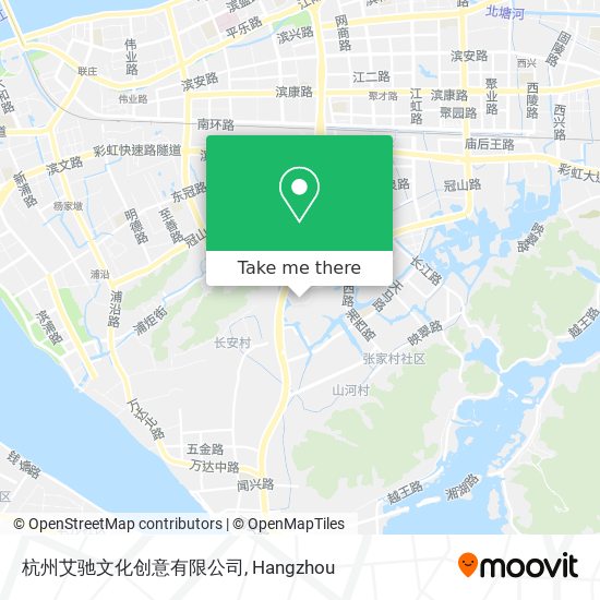 杭州艾驰文化创意有限公司 map