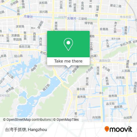 台湾手抓饼 map
