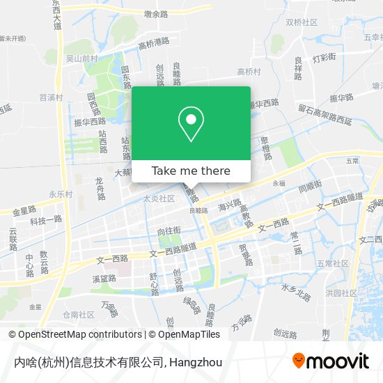 内啥(杭州)信息技术有限公司 map