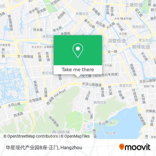 华星现代产业园B座-正门 map