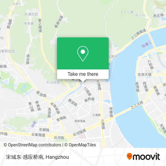 宋城东·感应桥南 map