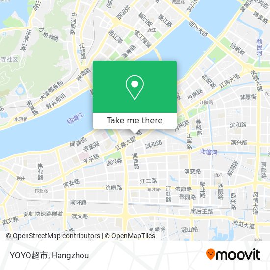 YOYO超市 map