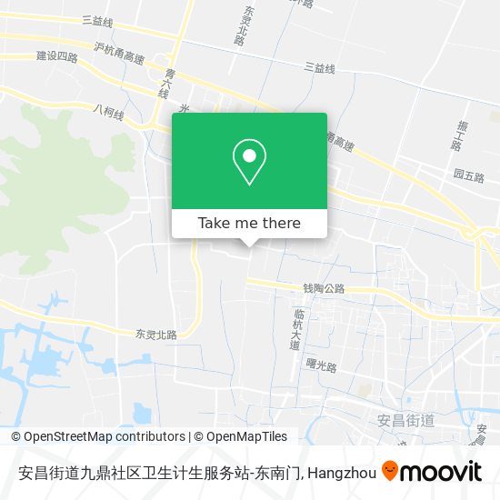 安昌街道九鼎社区卫生计生服务站-东南门 map