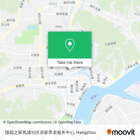 随园之家凤浦社区居家养老服务中心 map