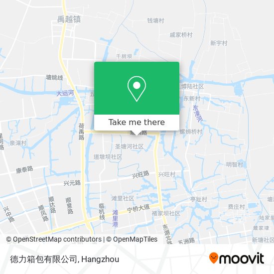 德力箱包有限公司 map
