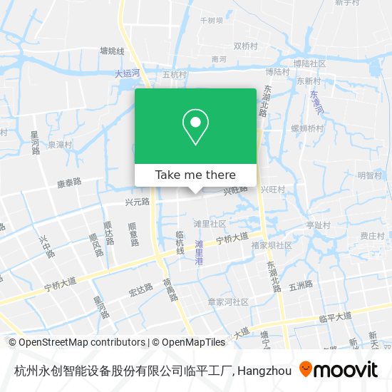 杭州永创智能设备股份有限公司临平工厂 map