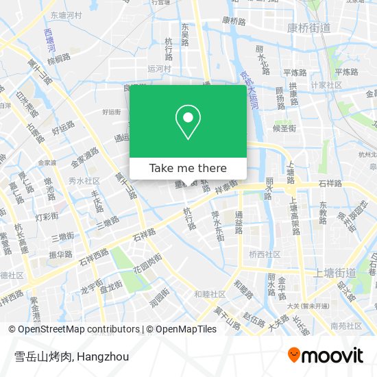 雪岳山烤肉 map