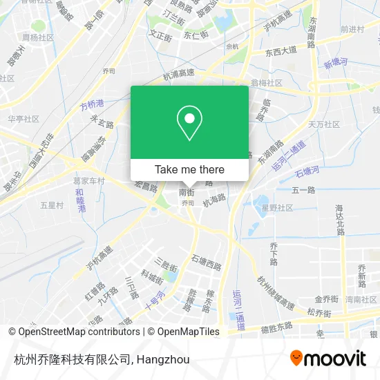 杭州乔隆科技有限公司 map