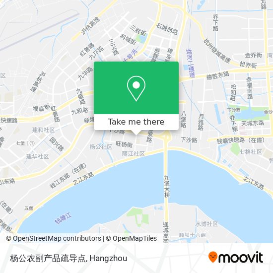 杨公农副产品疏导点 map
