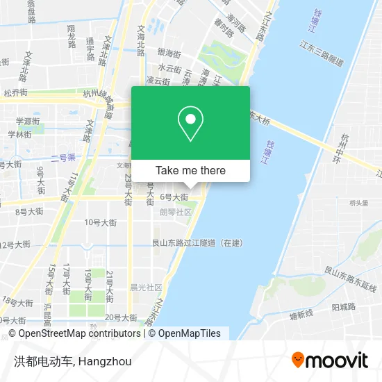 洪都电动车 map
