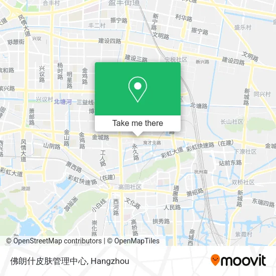 佛朗什皮肤管理中心 map
