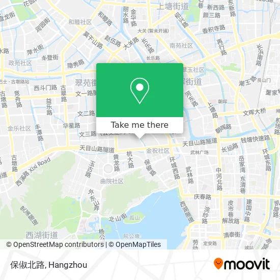 保俶北路 map