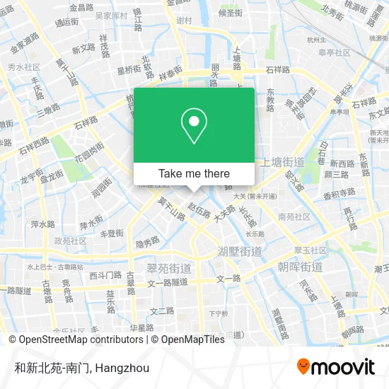 和新北苑-南门 map
