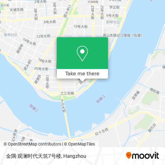 金隅·观澜时代天筑7号楼 map