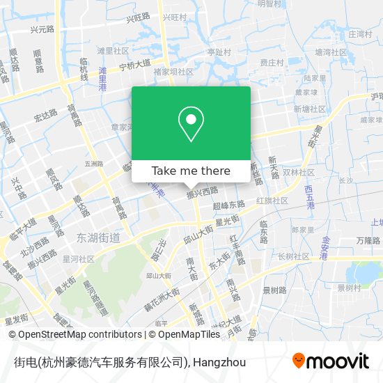 街电(杭州豪德汽车服务有限公司) map